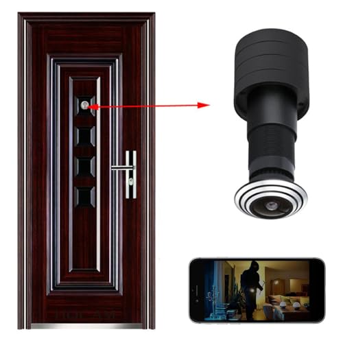 Serounder SEROUNDER5GMSWVTYFP-12 1.6Mm Lens Door Viewer Camera, Door Eye Hole Camera With Motion Detection, Remote Access And 2 Way Talk, Surveillance Camera Door Viewer Peephole thumb #2