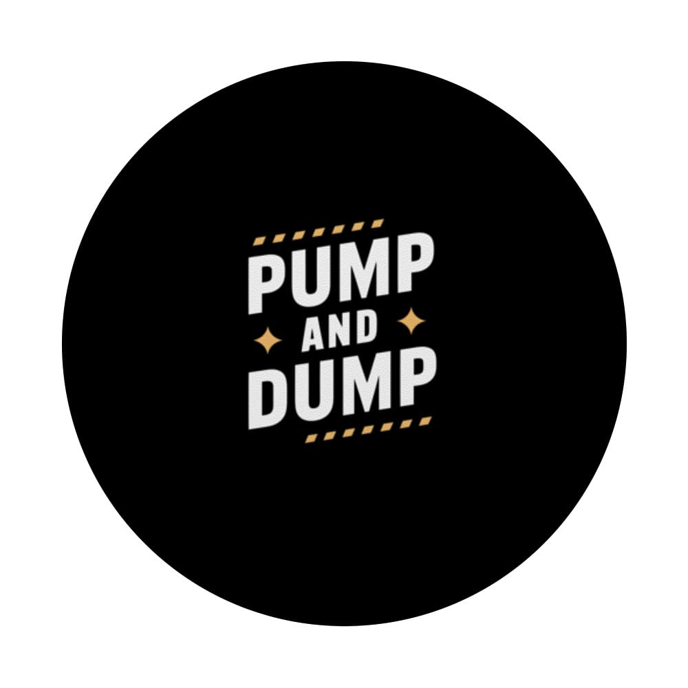 Amazon.com: Pump And Dump Crypto Funny Markets PopSockets Standard PopGrip  : טלפונים סלולריים ואביזרים