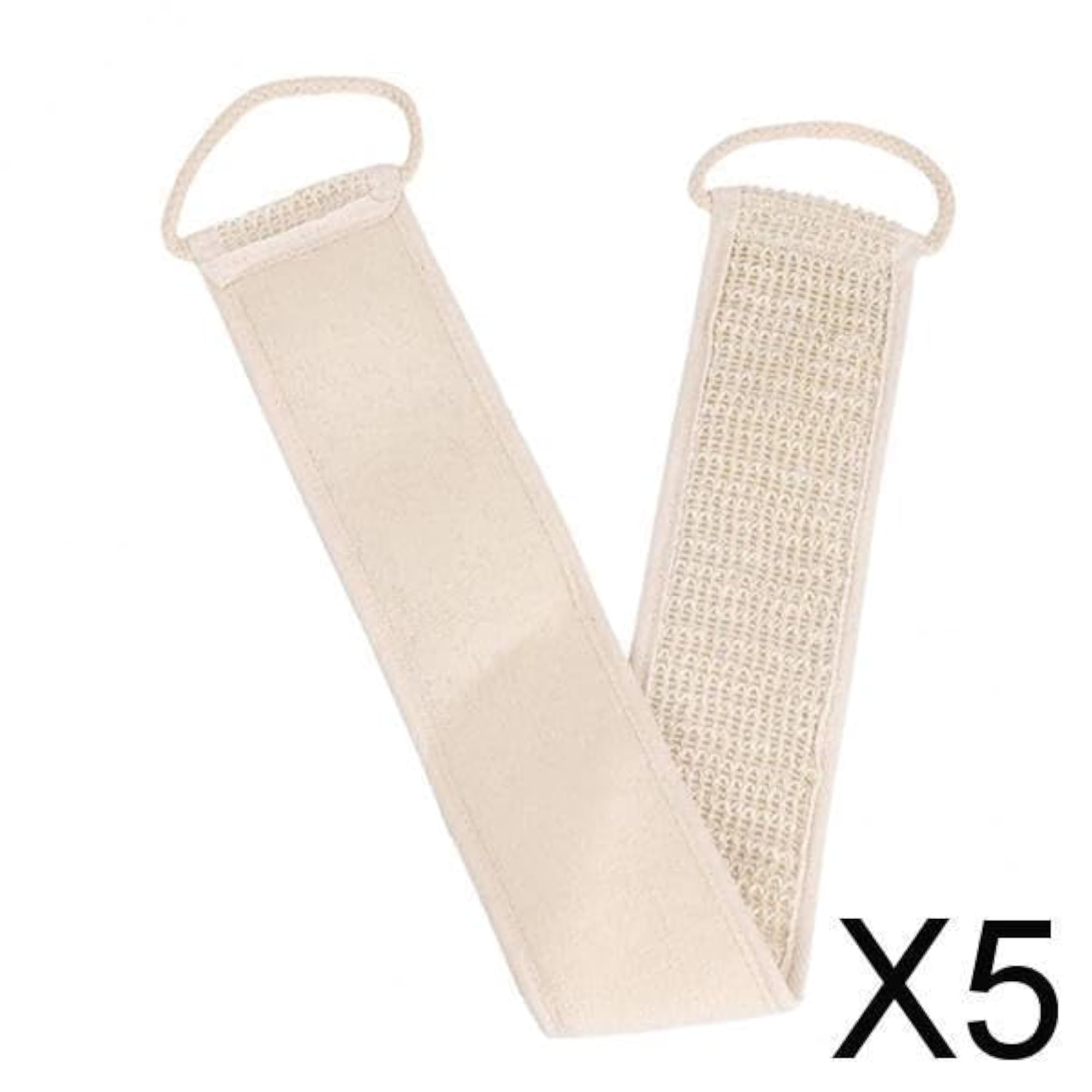 5x Natural Loofah Luffa Shower Sponge Exfoliator
