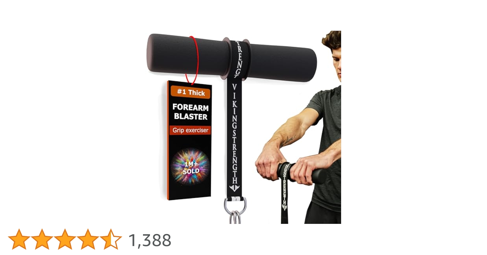 Amazon | Vikingstrength 前腕ブラスター 前腕強化 トレーニング