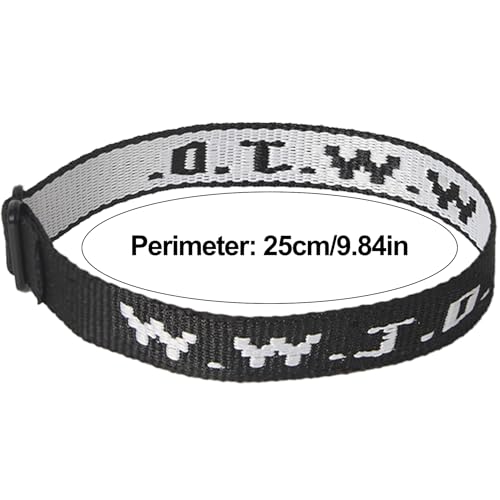 WWJD Bracelets, 6 PCS Adjustable What Wound Jesus Do Bracelets, Inspirational Christian Bracelets for Women Men Adults Gifts2