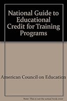 The National Guide to Educational Credit for Training Programs 1992-93 0897748247 Book Cover
