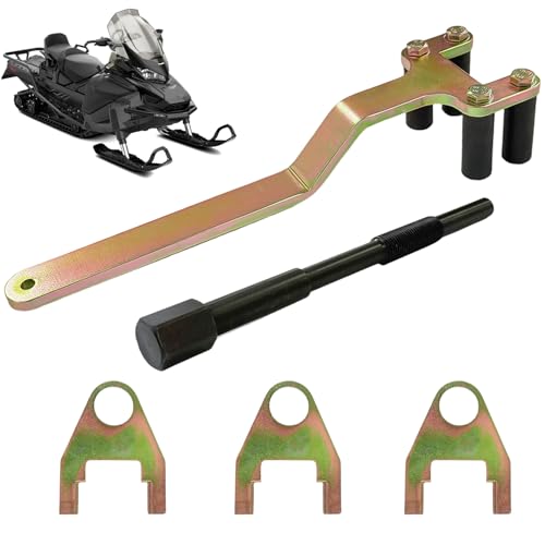 BIGLKNM TRA Clutch Puller & Holding Tool & Button Clip Compatible with Ski-Doo 500 600 700 800 1998-2016 OEM151-103 529-022-400