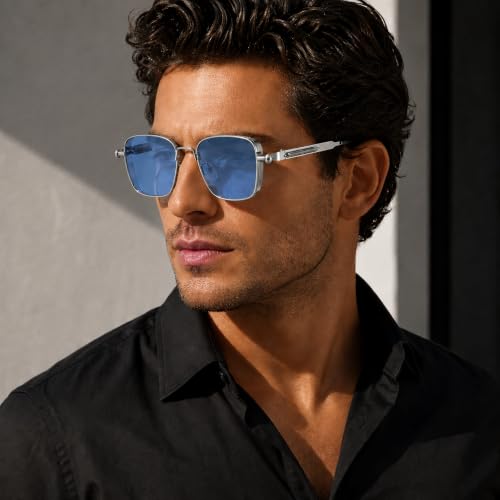 Image of Dervin UV Protected Square Sunglasses for Men and Women