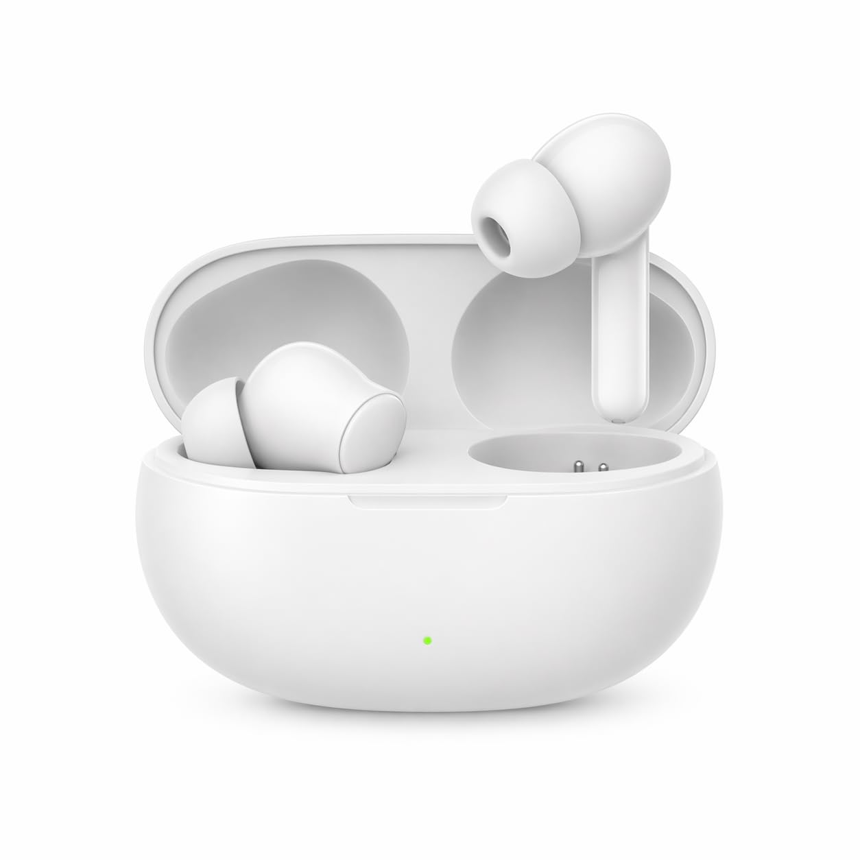 Original Wireless Bluetooth Earbuds for Realme Buds T200 Lite with Smooth Sound Output, Fast Pairing, Stable Bluetooth Connection, Compatible with Realme C61, Narzo 60, P1 Speed (Grey) WWEDF