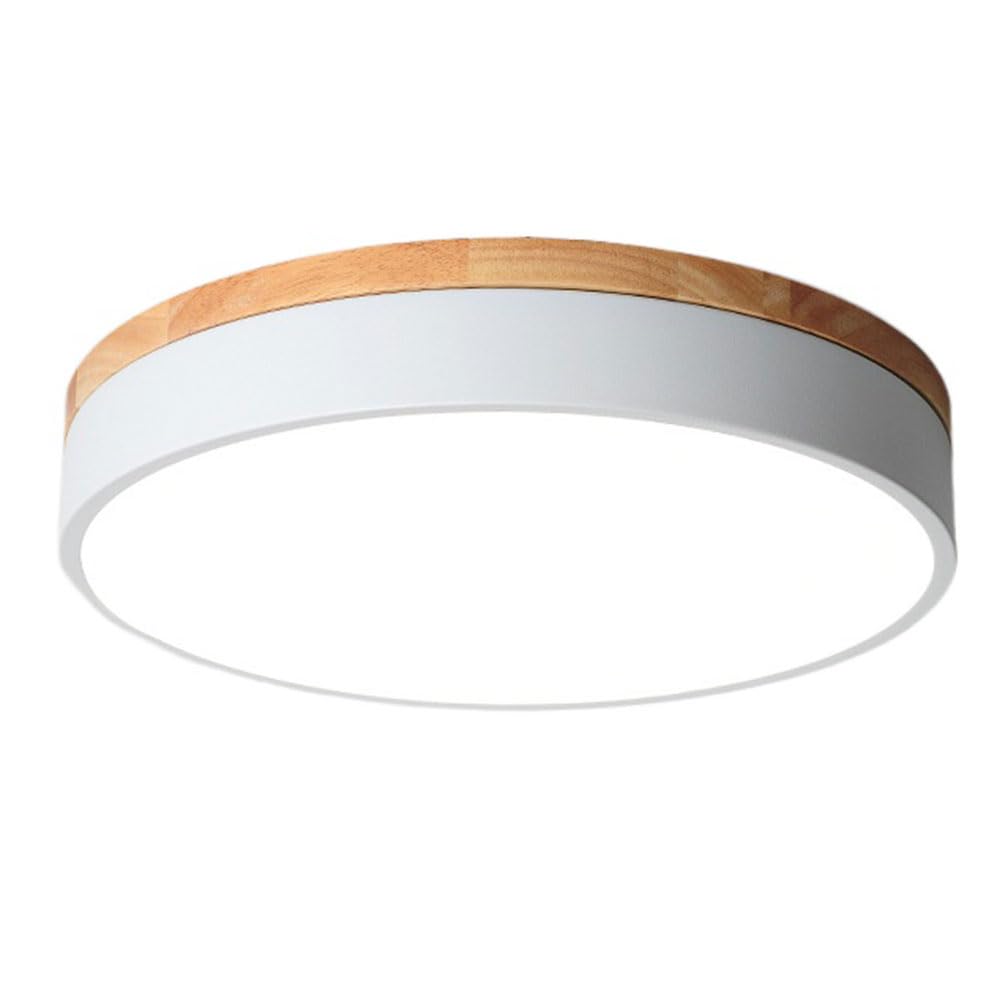 XIAOYINGU Super Slim Ceiling Lamp Nordic Style Macaron Color Flush Ceiling Lights LED Ceiling Light For Dining Room Bedroom Balcony White/Neutral/Warm Light Dimming Chandelier Fixture