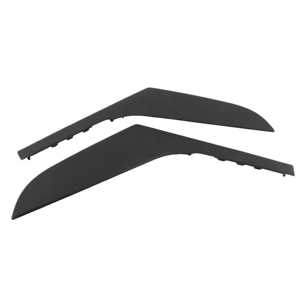 Zatbshwhy Onecolor Inner Door Handle Cover Pair Black Left And Right Compatible With Mk6 2009-2013 5K4868040a