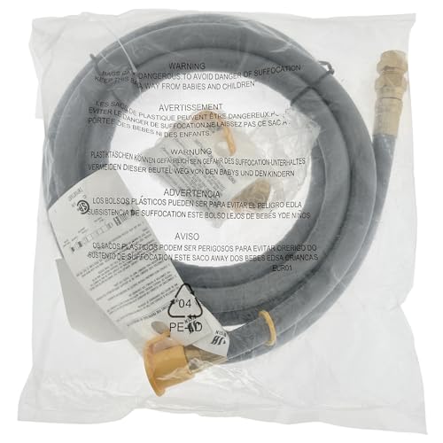 ORIGPARTS 10 Feet 1/2"" ID Natural Gas Hose with Quick Connect Fitting, Natural Gas Line for Grill, Pizza Oven, Heater and More Low Pressure Appliance - CSA Certified, Gray by ORIGPARTS - Image 6