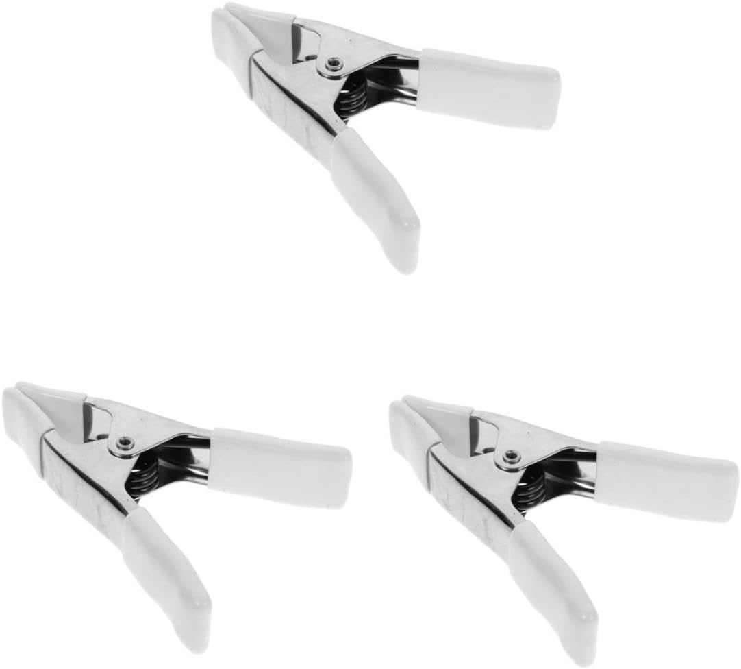 Gadpiparty 12pcs Heavy Duty Spring Clamps for Photography Backdrops Sturdy Pvc and Chromes Clips for Secure Hold for Studio Use and Crafts