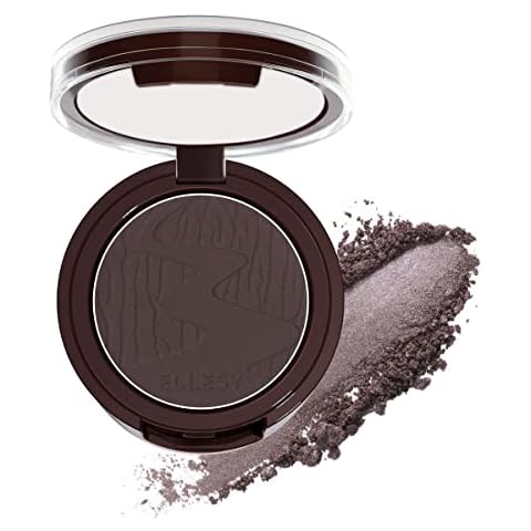 ELLESY Eyebrow Powder Beautify Eyebrow Palette Long-Lasting Waterproof Makeup Eyebrow Cake Natural Powder Is Soft For Daily Eyebrow Makeup With A Small Mirror(Dark Brown) Cover