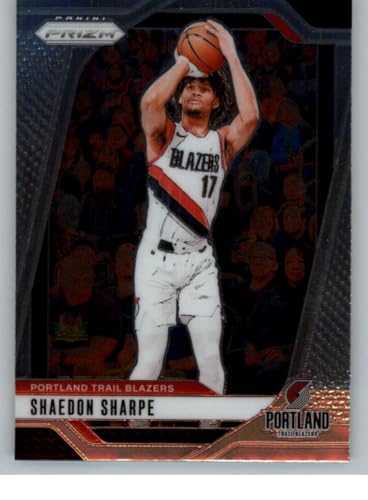 2024-25 Panini Prizm #144 Shaedon Sharpe Portland Trail Blazers NBA Basketball Base Trading Card