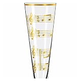 RITZENHOFF 6031006 Kieliszek do szampana 200 ml – seria Goldnacht Duett Best of 2022, 2 sztuki z prawdziwego złota – Made in Germany