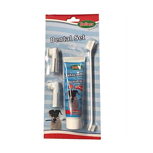 Bubimex - Kit de pasta de dientes para perros