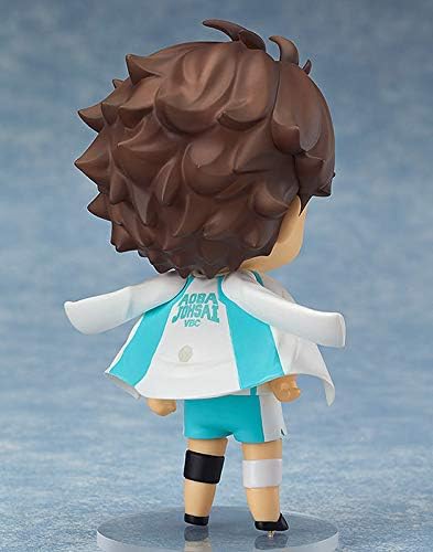 Miniatura 7 de QUUUY Figura de acción del anime Oikawa Tooru Nendoroid modelo de estatua de juguete para fanáticos y fanáticos del anime, 4 pulgadas (color 563)