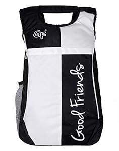 Good Friends Stylish College Bags boy & Girl Backpack (Black)