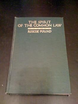Hardcover The Spirit of the Common Law Book