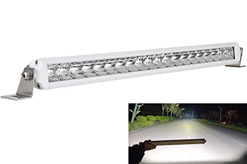 Smixctek Led Boat Light Bar, 22Inch 100W Led Light Bar White Ip69K Waterproof Marine Yacht Lights, Spot Flood Combo Led Off Road Light Bar Driving Lights For Pickup Truck Utv Atv Suv Boat #TOP2