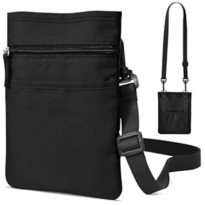 [Wasenn] サコッシュ メンズ 小さめ スマホポーチ ショルダー メンズ 登山 ポーチ サコッシュ アウトドア 軽量 ネックポーチ ポシェット ショルダーバッグ 斜めがけ