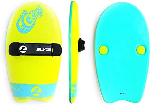 As Seen On Shark Tank! The Slyde Grom Soft Top Body Surfing Handboard/Handplane, Easy to Use, Fun to Master, Safe for for All Ages, Portable, Light Weight, Durable with Exceptional Buoyancy