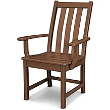 POLYWOOD Vineyard Dining Arm Chair Teak