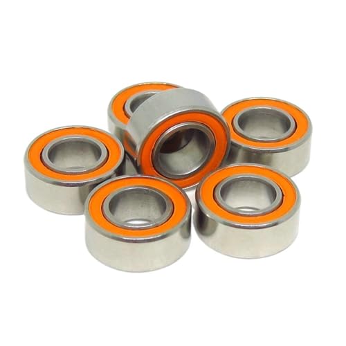 Rodamiento cerámico híbrido SMR126C 2OS de 6x12x4 mm de acero inoxidable para carrete