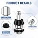 OTAUPRS 25 PCS TR416 Metal Valve Stems, Bolt in Tire Valve Stem, High Pressure Valve Stems, Outer Mount Fits 0.453