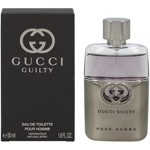Gucci Guilty Men Eau-de-toilette Spray by Gucci, 1.6 Ounce