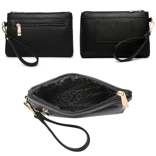 Women Handbags and Purses Fashion Satchel Work Tote Bags Top Handle Shoulder Purses with Matching Wristlet by MARCO M KELLY - Used condition - Image 7