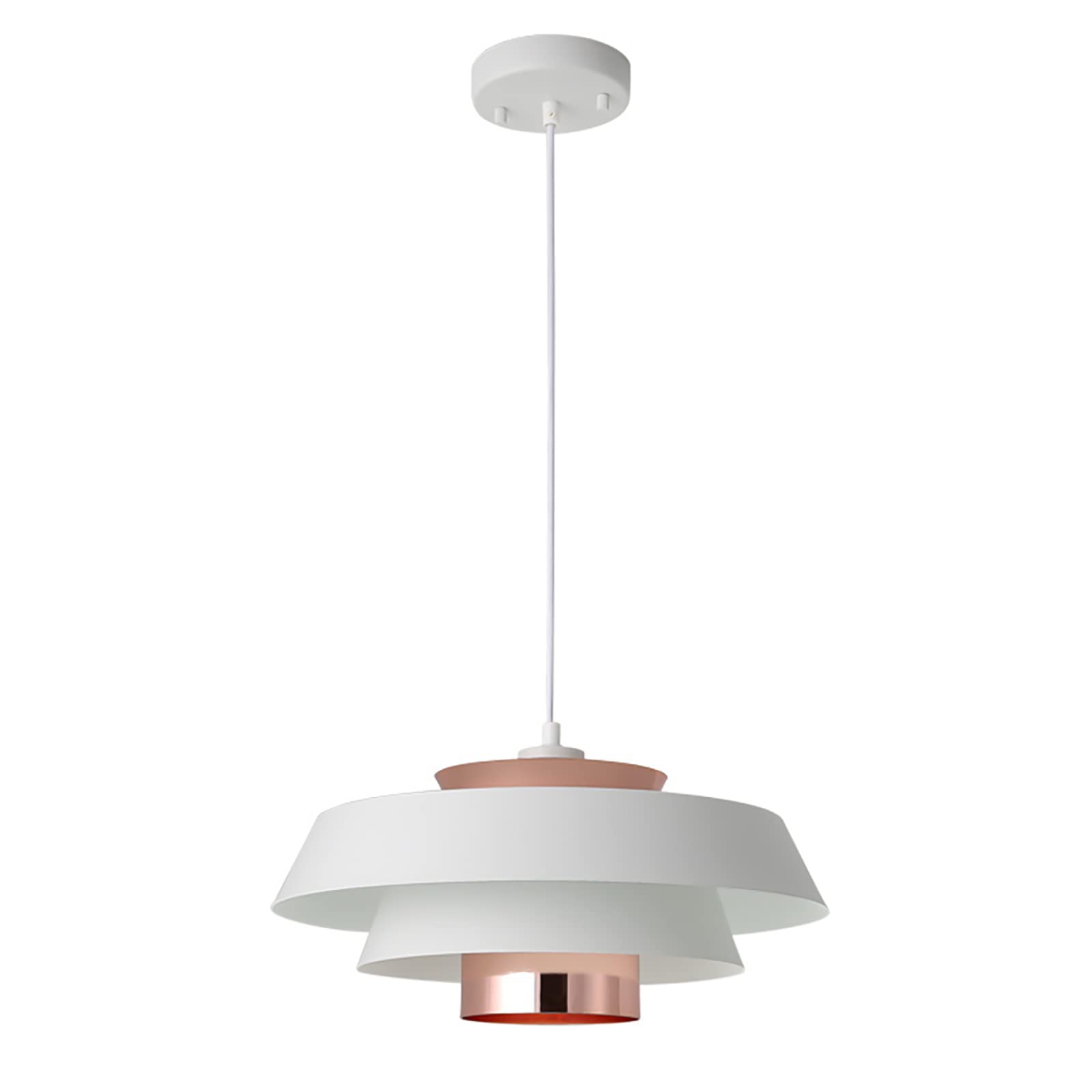 Suspension luminaire salon et salle à manger avec douille E27 métal