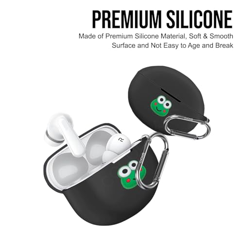Image of Silicone Case Cover Compatible for OnePlus Nord Buds 3 | 3 Pro (Frog)