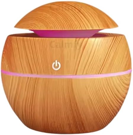 Umidificador de Ar Difusor de Aromas Ultrassônico 130ml - Óleos E...