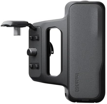 Insta360 X5 用 【メタルウサギケージ】 ストリートスナップ専用ハンドグリップ（独立シャッターボタン・メカ触感）
