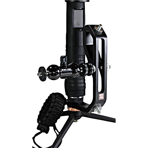 Fmj Handheld Gimbal Adapter For Mounting Monitors, Microphones, And Accessories. Compatible With Dji Ronin-S, Zhiyun Crane 2, Crane Plus, V2, Crane M, Moza Air & Many More -A Mini Dual Grip (Black) #TOP5