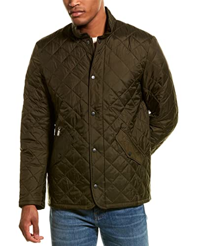 Barbour Mens Chelsea Quilted Jacket, Xxl, Green3