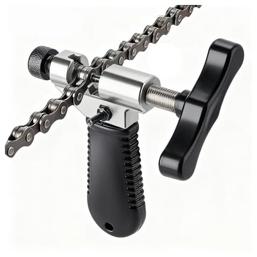 Alocre Universal Bike Chain Tool,Bicycle Chain Breaker Splitter & Installer with Chain Hook, Fits 7/8/9/10/11 Speed Road & Mountain Bikes, Easy Chain Repair/Removal Tool