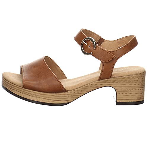 Sandaletten Gabor Comfort Sandalette Kreta, Vacchetta, Camel