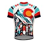ScudoPro US State Colorado Short Sleeve Cycling Jersey V1 - Size 5XL