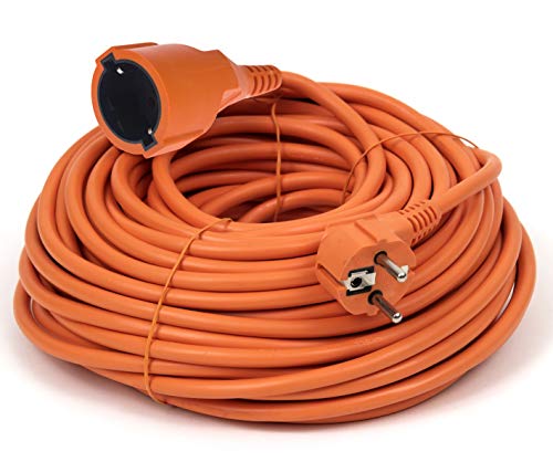 Profi-Verlängerungskabel 20m Länge SCHUKO IP44 16A 250V Stromkabel Garten Kabel V13 Cover