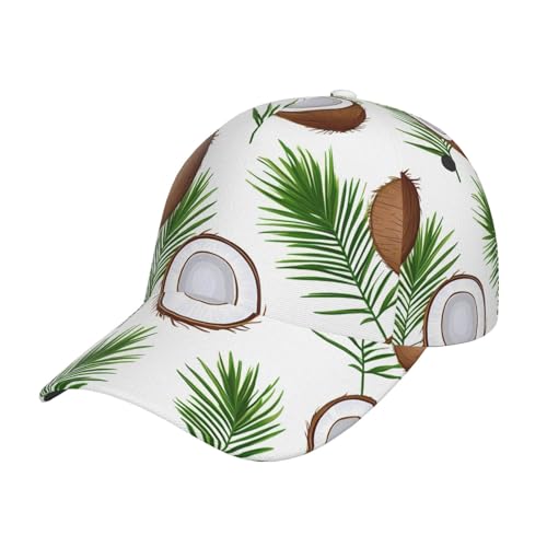 Adjustable Coconut Palm Leaf Baseball Cap