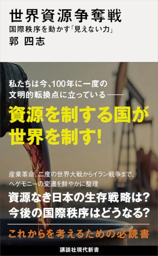 世界資源争奪戦　国際秩序を動かす「見えない力」 (講談社現代新書)