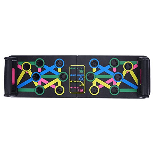 Generic Juego de Soporte con Barra Push Up, Herramienta de Gimnasio para Entrenamiento Físico para Acondicionamiento de Fuerza Corporal, Quemar Calorías, para Ejercicio en la Oficina, Plástico, como