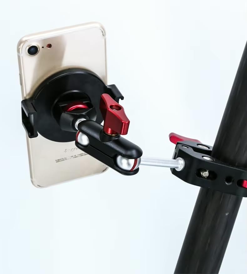 Support magnétique universel pour smartphone avec fixation griffe reflex