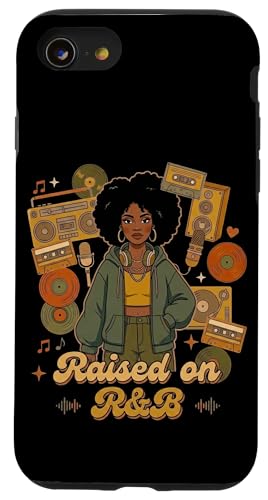 R&B 90�N��q�b�v�z�b�v�E�\�E���~���[�W�b�N�E�A�t���E�f�B�X�RDJ�ň炿�܂��� �X�}�z�P�[�X iPhone SE (2020) / 7 / 8 �p