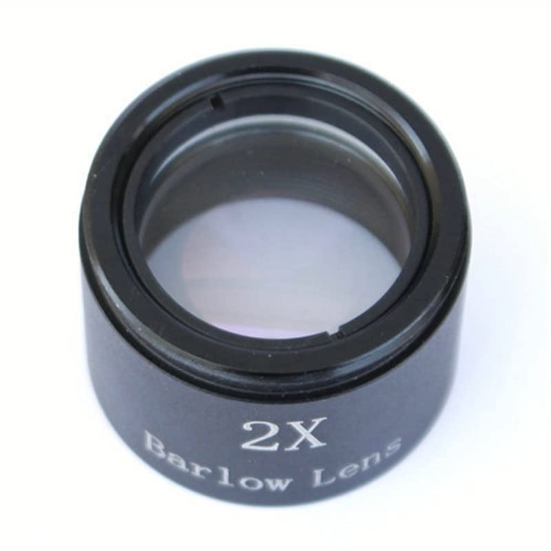 Extensor de ocular 2X para telescopio de 1,25 pulgadas con rosca gruesa estable 3