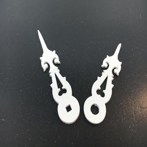 Generic Tools and Replacement for Clock. Cuckoo Clock Hand Set White for 14 CM or 6