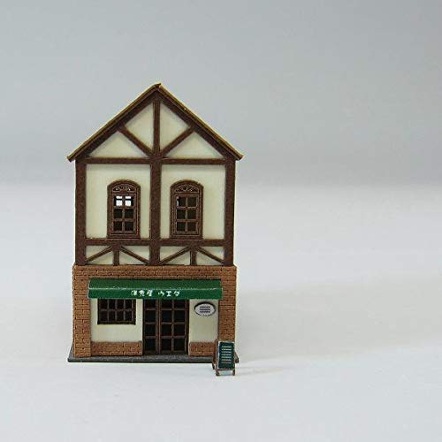 Restaurant miniature 1/220 décor paper craft pour bureau - 3