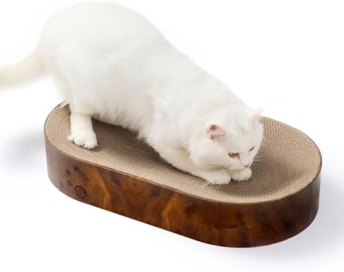 （18:00時点） 猫壱 バリバリボウルXL オーバル 爪研ぎ ダークブラウン