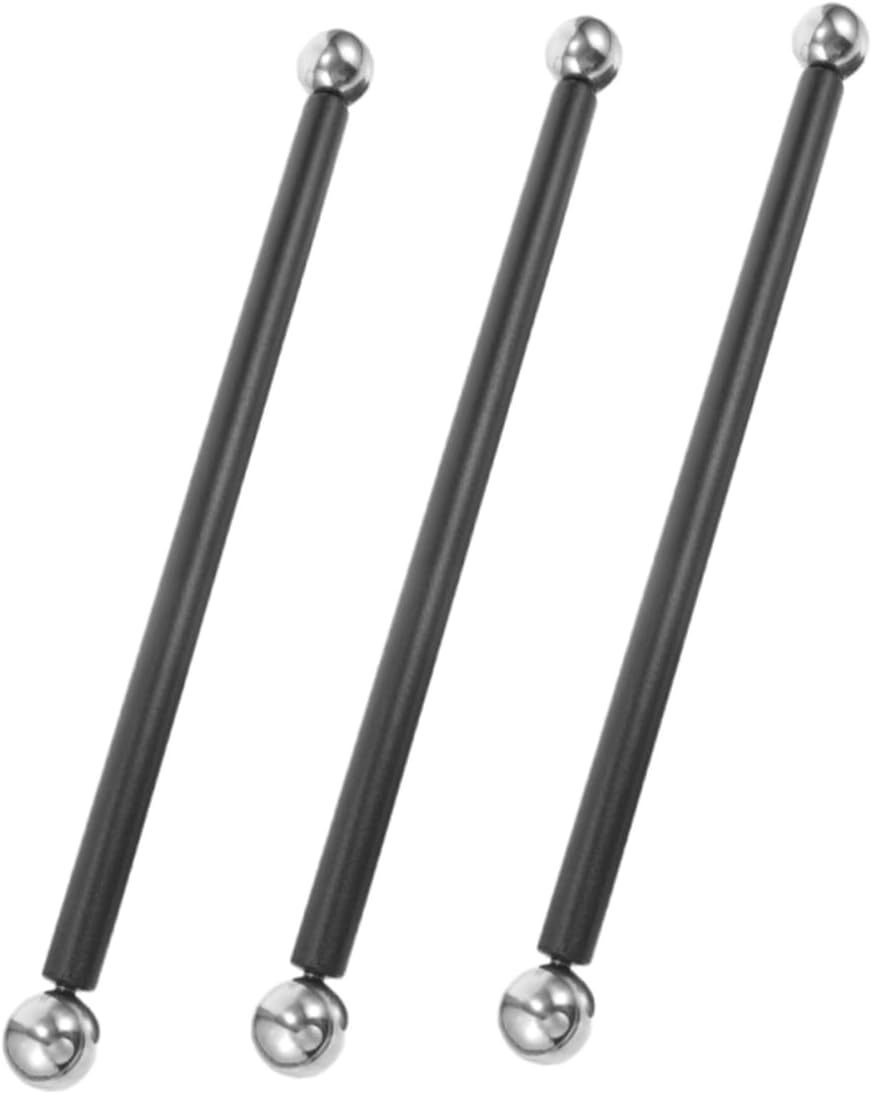 3pcs Lamp Post Cross Arm Light Rod Flag Holder Outdoor Ladder Rest for Garden and Use