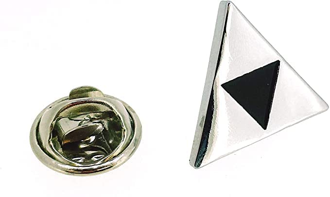 Broche Triforce Zelda Dorée - Accessoire Geek Pour Hommes Et Enfants, Style Gamer