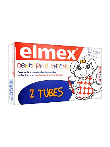 ELMEX Dentifrice Enfant Pack Double (2 x 50 ml)